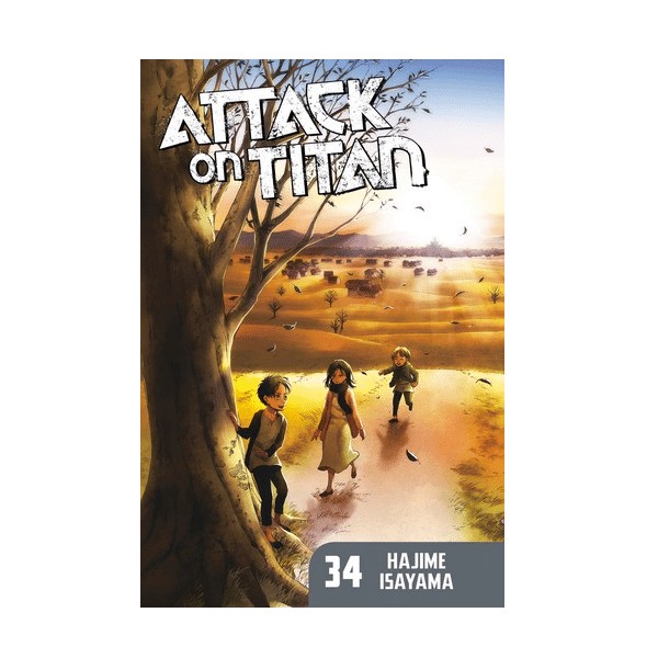 کتاب مانگا ATTACK ON TITAN VOL.34 حمله به تایتان جلد 34