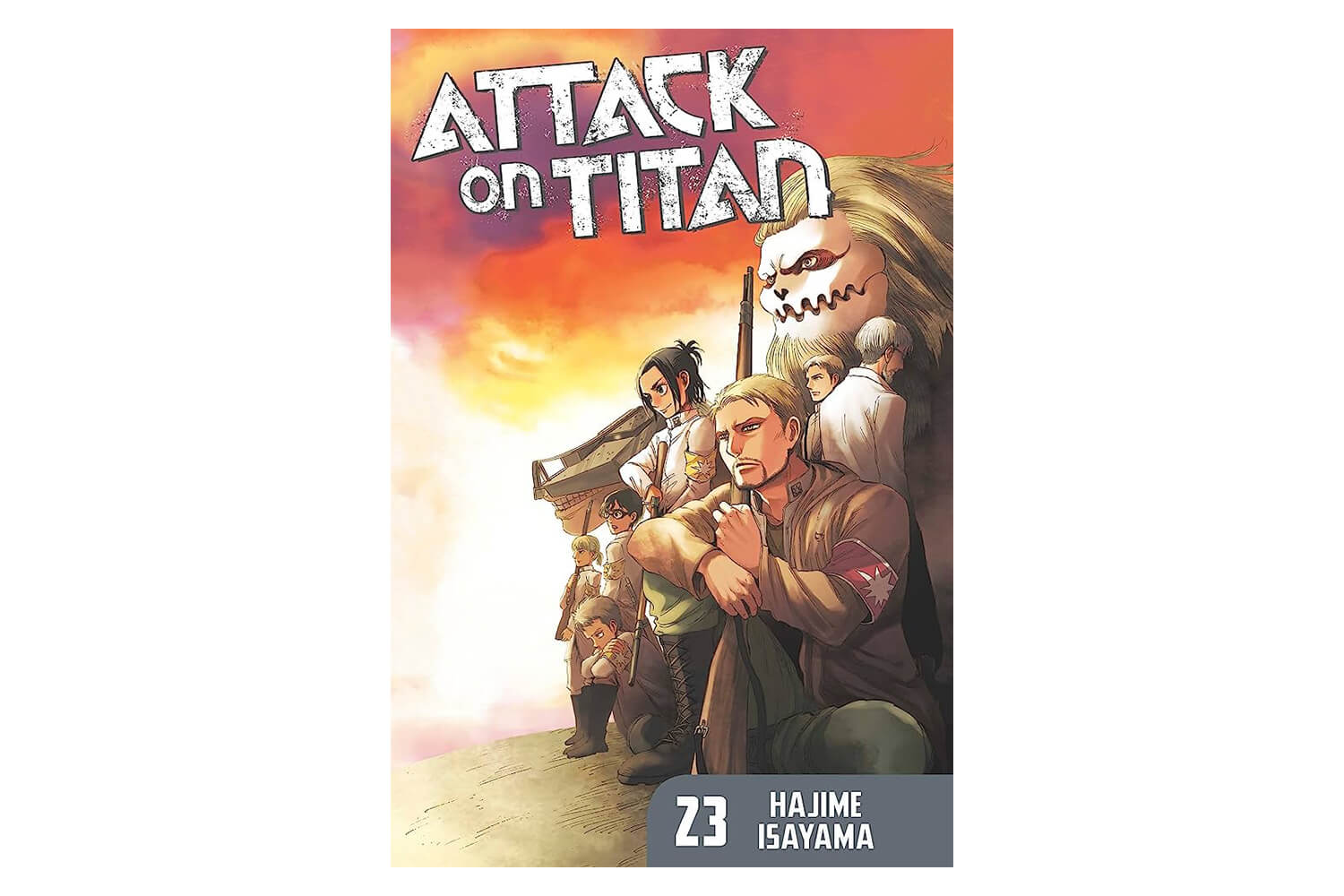 کتاب حمله به تایتان 23 (Attack on Titan)