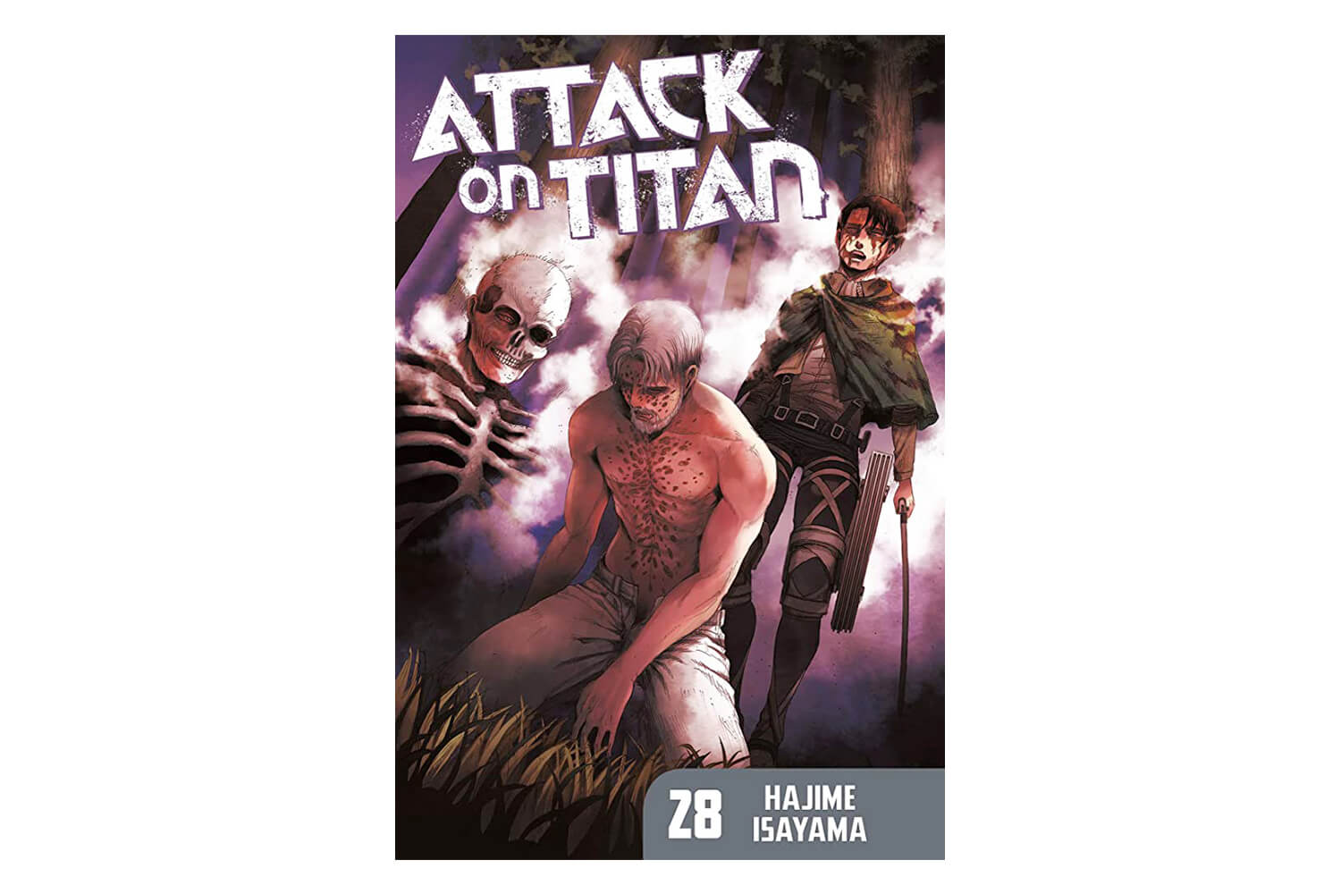 کتاب حمله به تایتان 28 (Attack on Titan)