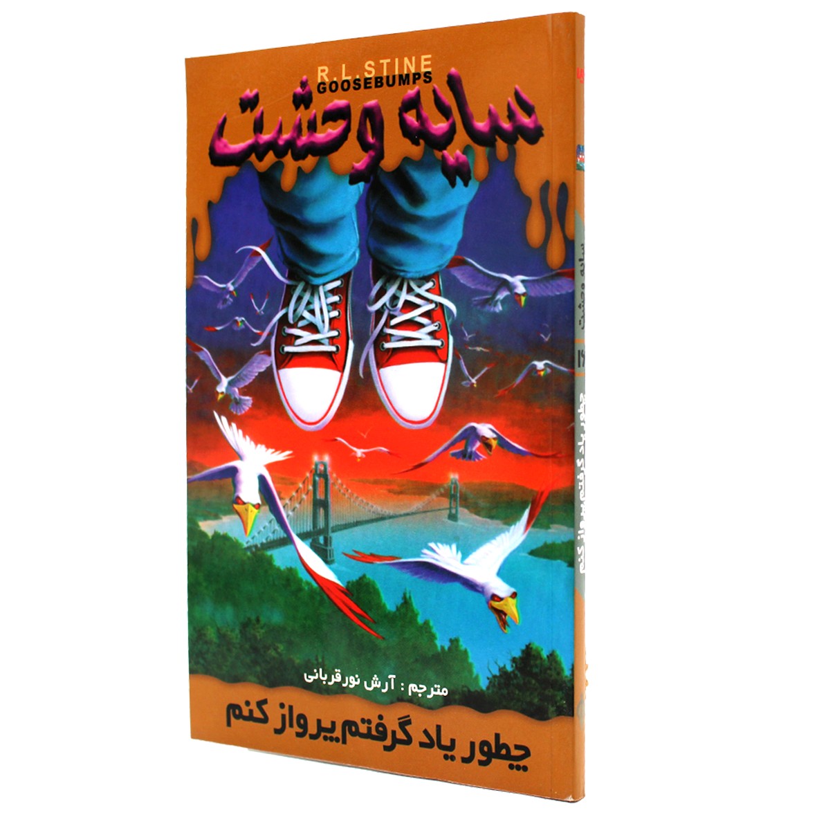 کتاب سایه وحشت جلد 16 چطور یاد گرفتم پرواز کنم